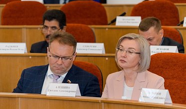 Заседание Законодательного Собрания Оренбургской области